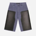 Bottega Desires Blue Double Knee Shorts