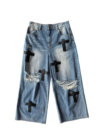 BOTTEGA DESIRES HOLY GRAIL DENIM PANTS