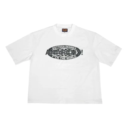 BOTTEGA DESIRES ANARCHY T-SHIRT - WHITE