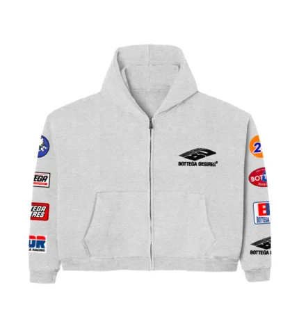 BOTTEGA DESIRES PATCHES JACKET (GRAY)