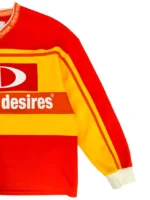 BOTTEGA DESIRES HOCKEY LONG SLEEVE JERSEY (RED) - Image 3