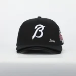 BOTTEGA DESIRES DOUBLE BRIM HAT (BLACK