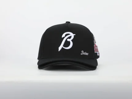 BOTTEGA DESIRES DOUBLE BRIM HAT (BLACK
